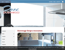 Tablet Screenshot of duemmeggi.com